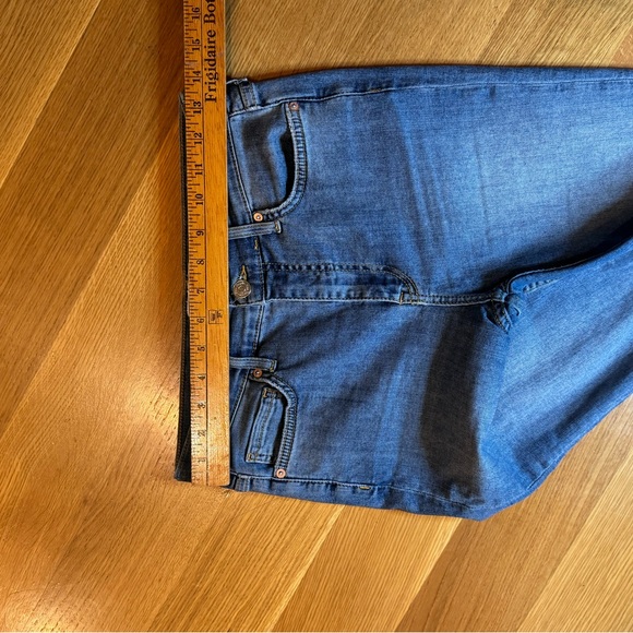 Free People Light Blue Distressed Skinny Jeans Size 27 - Picture 5 of 6